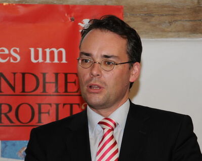 Der Generalsekretär der Baden-Württemberg SPD: Peter Friedrich MdB