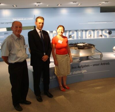 Heinz Smykalla, Pressesprecher Hauke Hanning, Annette Sawade
